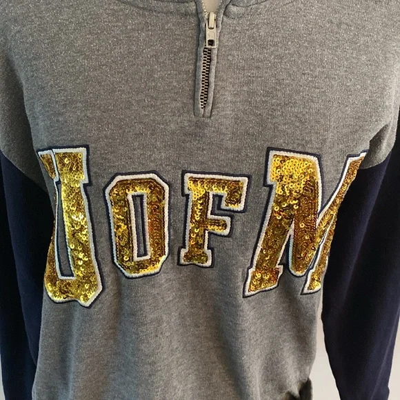 Victoria secret Pink college university of Michigan sweatshirt - Picture 2 of 11